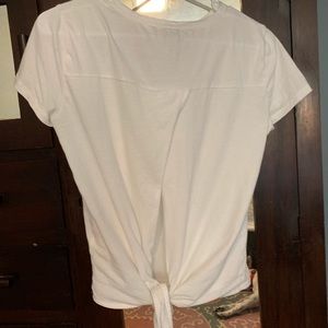 J. Crew tieback tshirt